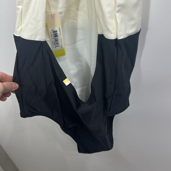 Summersalt The Deep Dive Swimsuit In Sea Urchin and White Sand. Size 14. NWT. - Picture 9 of 12